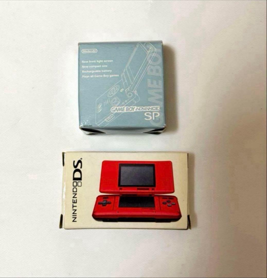 当時物　ニンテンドーDS ゲームボーイアドバンスSP ミニチュア　キーホルダー