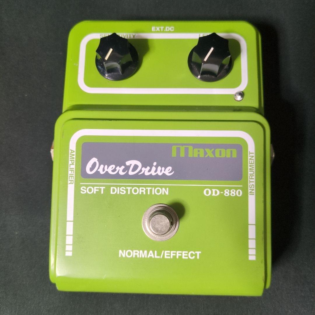 ギター Maxon OD-880 OverDrive Soft Distortion