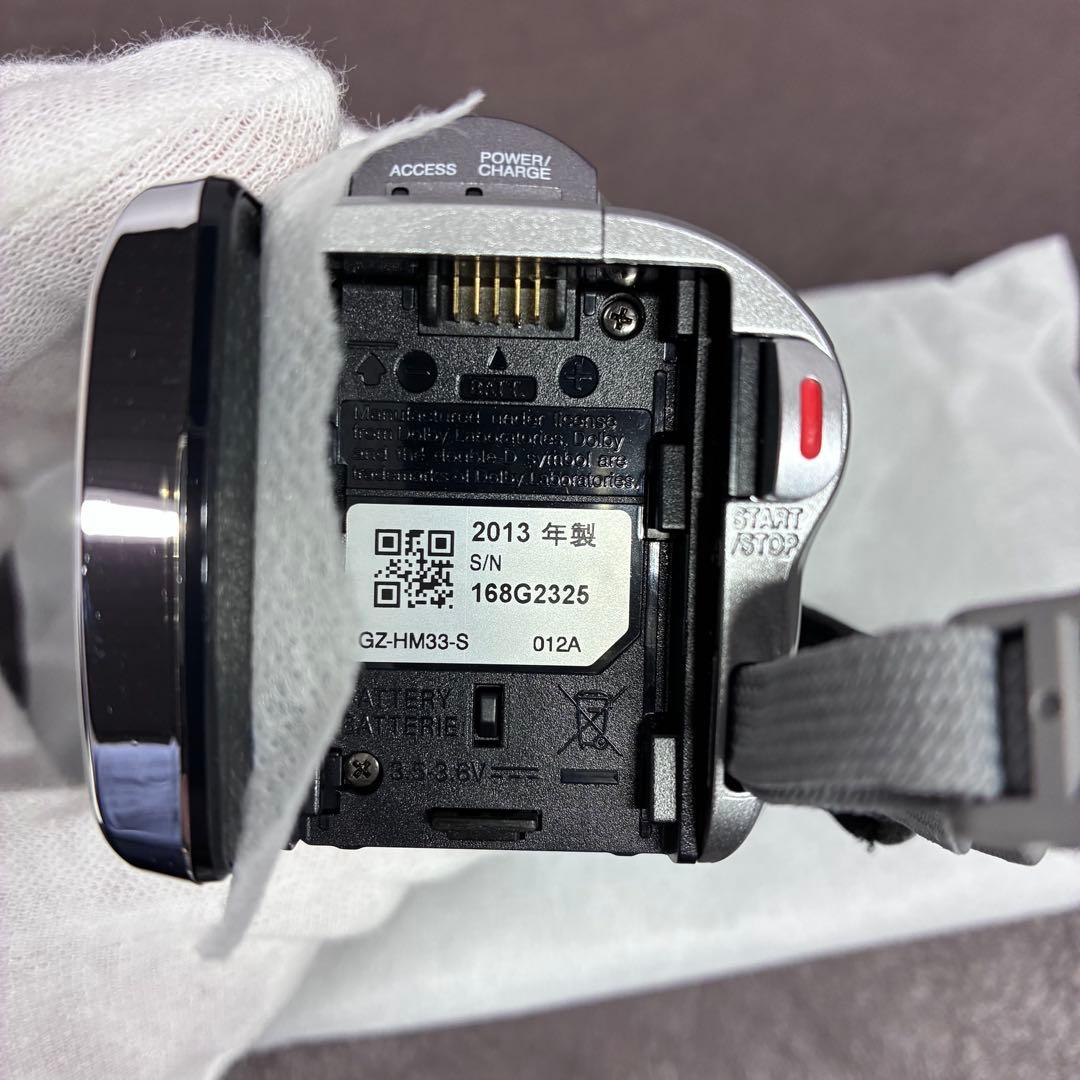 【未使用】JVC GZ-HM33-S ビデオカメラ シルバー