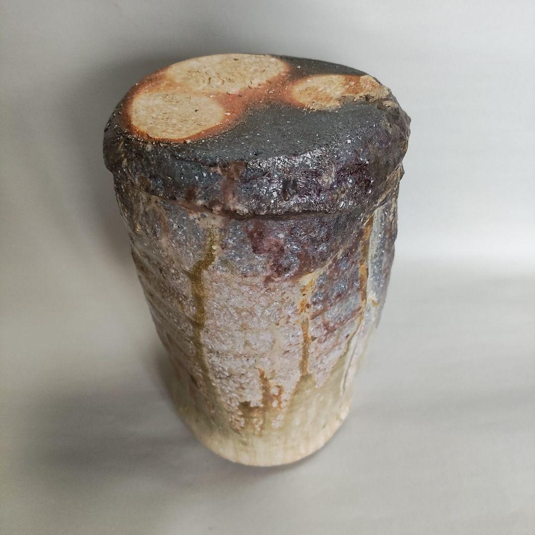 坂本俊人　伊賀旅枕花入　伊賀焼　信楽焼