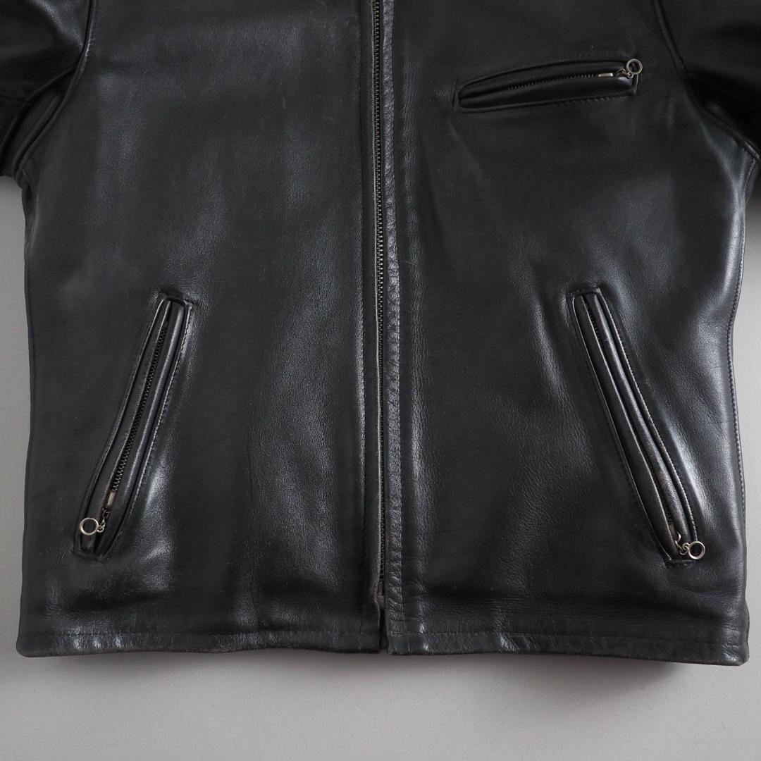 Schott　641　USA製　40　シングルライダース　ボアライナー