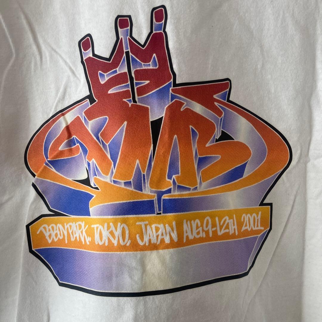 B-BOY PARK 2001 記念TシャツPNB NATION XL