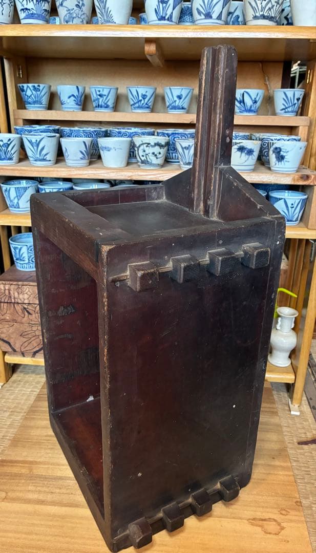 醤油絞り器　江戸時代から明治? 古民具