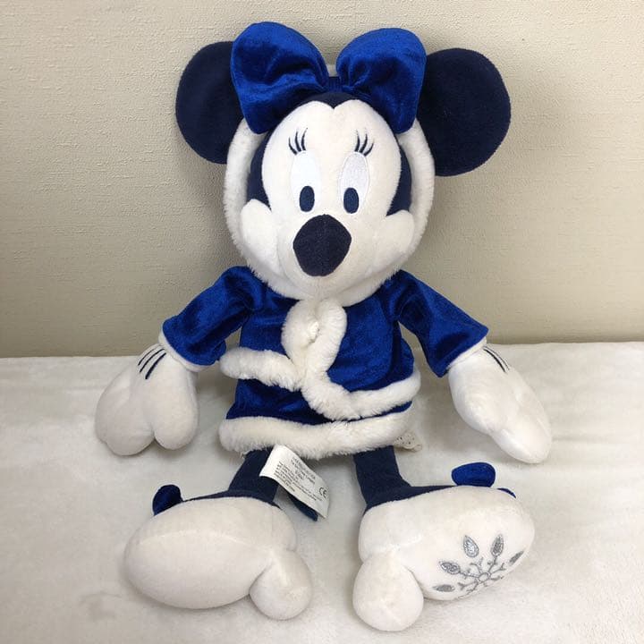 ディズニー　限定　ジャンボプラッシュ　ホワイトミッキー　特大ぬいぐるみ