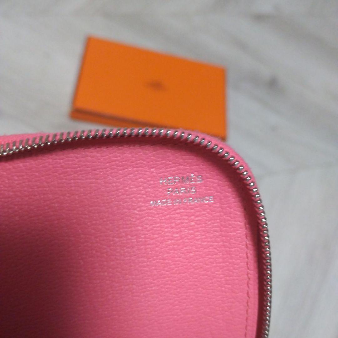 HERMES ピンク ミディアム財布とケースセットリミックス