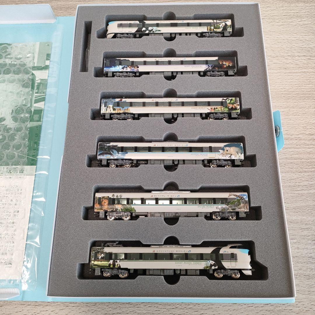 鉄道模型　10-1847 KATO 287系 パンダくろしお 6両セット