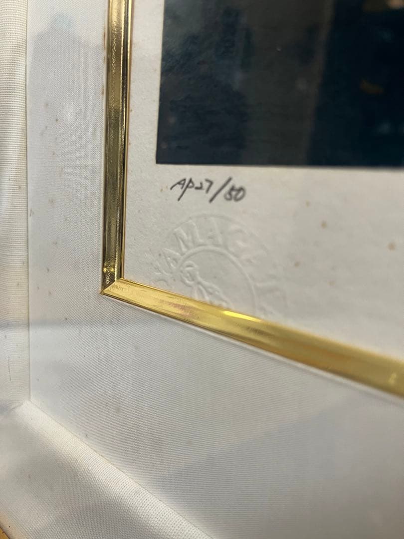 ヒロヤマガタ　ムーングロウ　シルクスクリーン