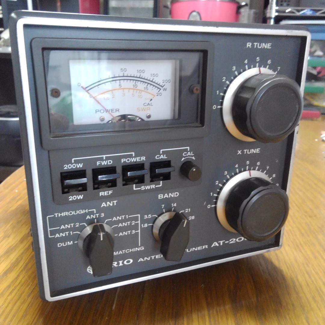 ろこ　中古　TRIO トリオ　アンテナ　チューナー(AT-200)