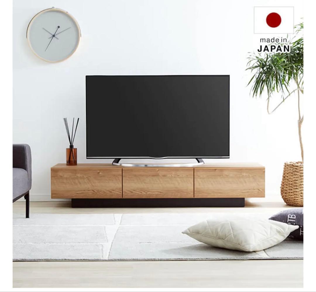 ロウヤ　テレビボード　160 国産　和モダン　シンプル　ローボード　値段交渉可