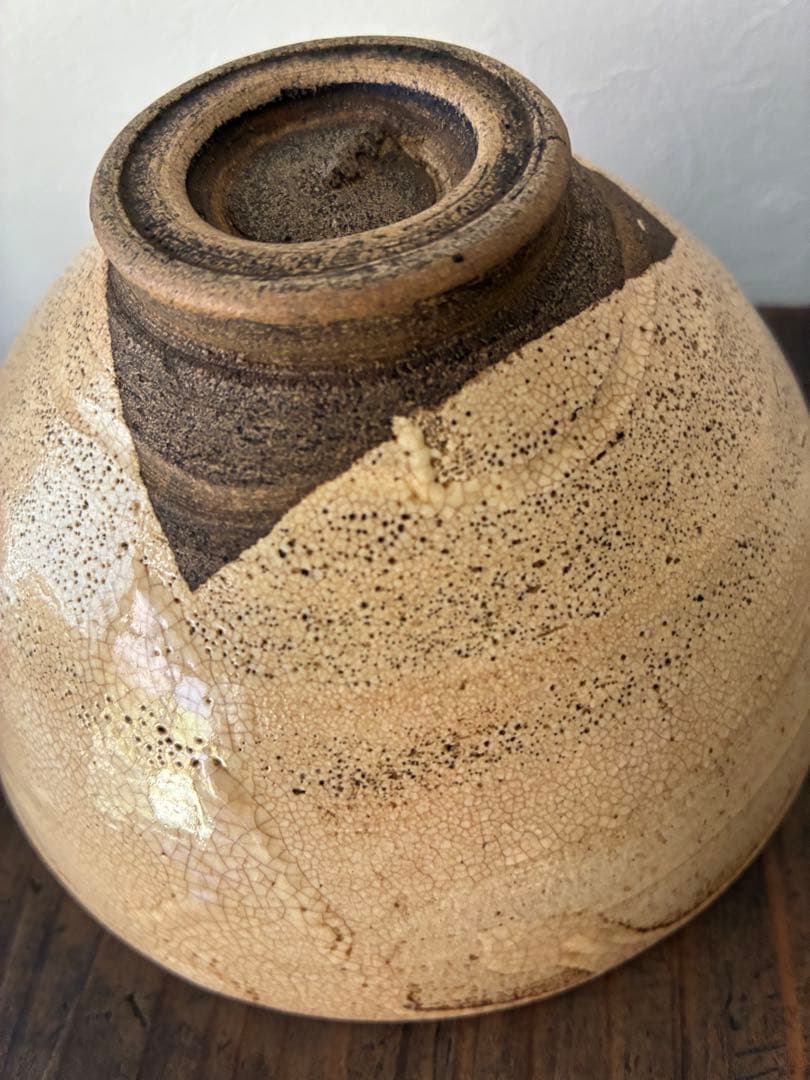 古萩茶碗　江戸時代　茶碗　茶入　茶道具　茶杓