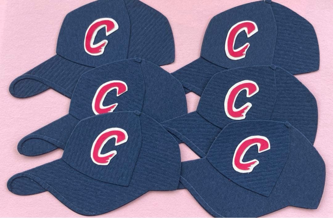 パステル　野球　ソフト　色紙素材　卒団　メッセージカード