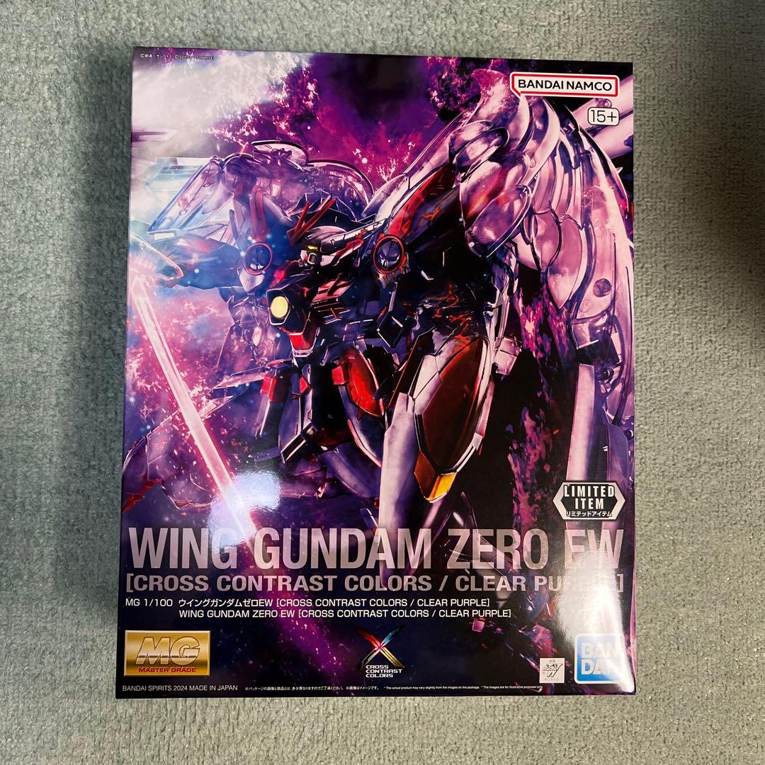MG 1/100 ウイングガンダムゼロEW CROSS CONTRAST 他4点