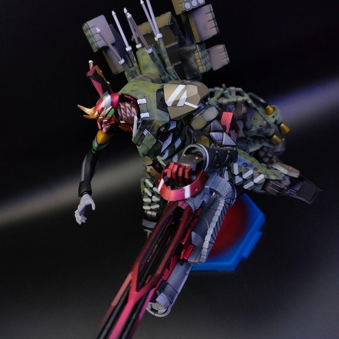 エヴァンゲリオン　正規実用型 新2号機α　プラモデル　塗装完成品　コトブキヤ