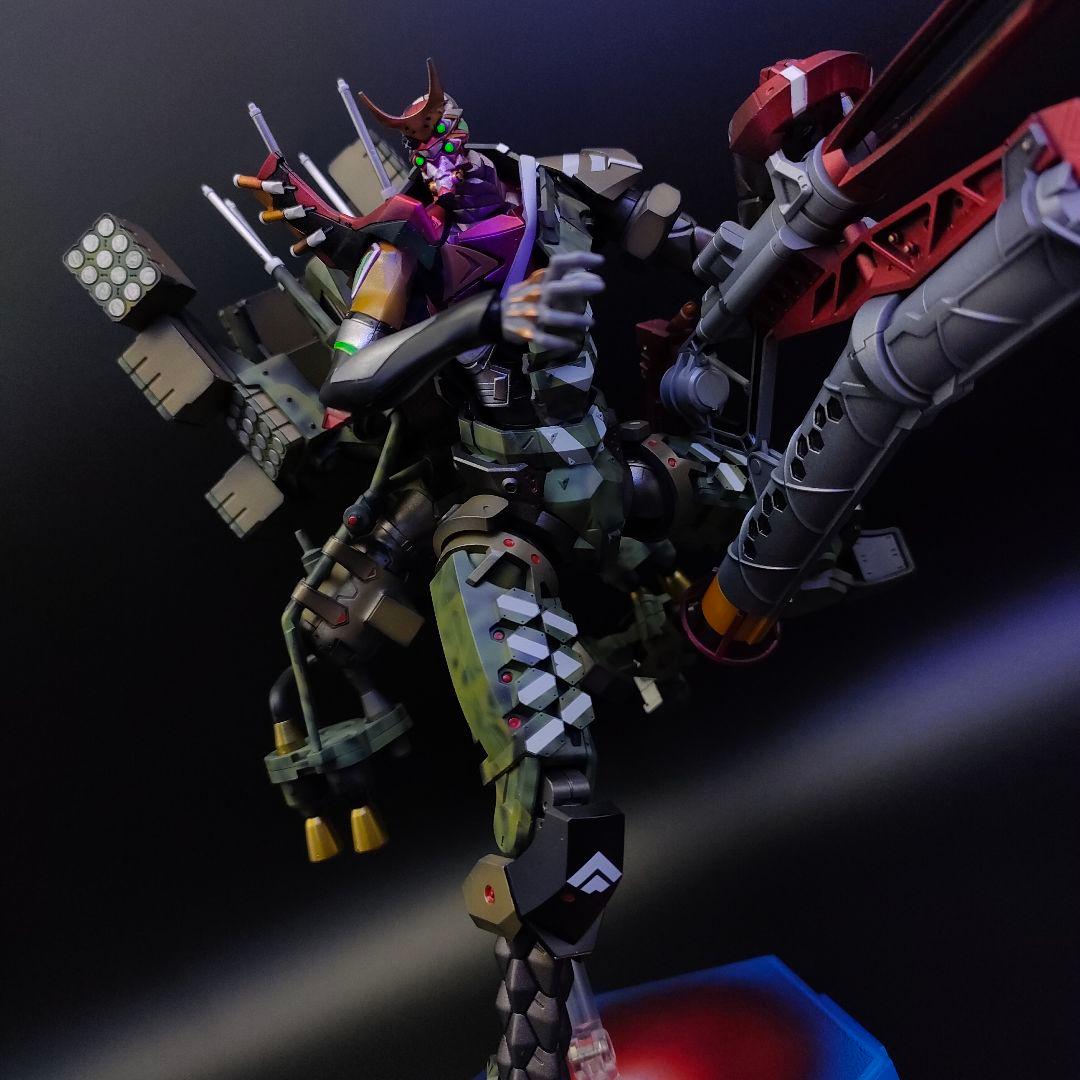 エヴァンゲリオン　正規実用型 新2号機α　プラモデル　塗装完成品　コトブキヤ