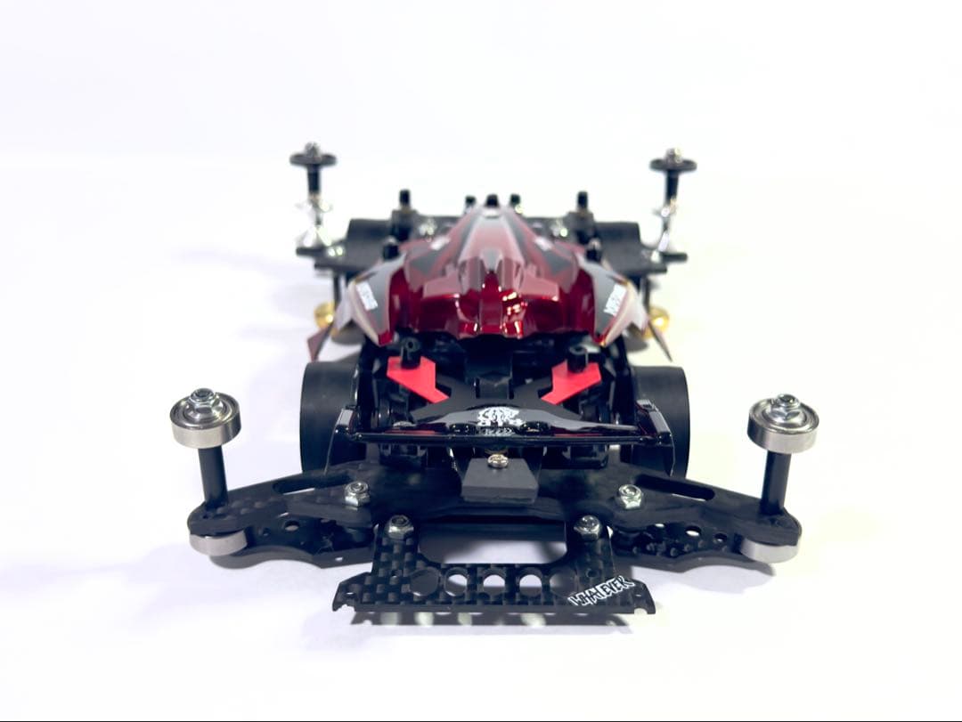 ミニ四駆　完成品　msフレキ アバンテmk3アズール