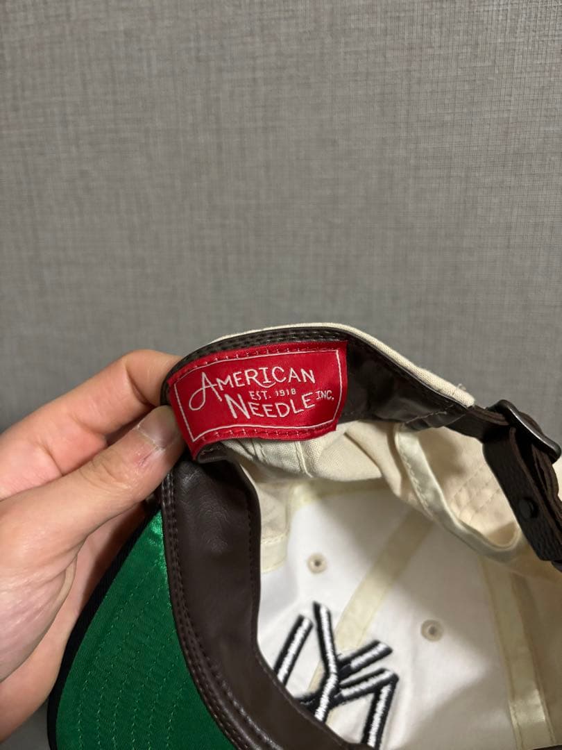 【American needle】アメリカンニードル　NY ベースボールキャップ