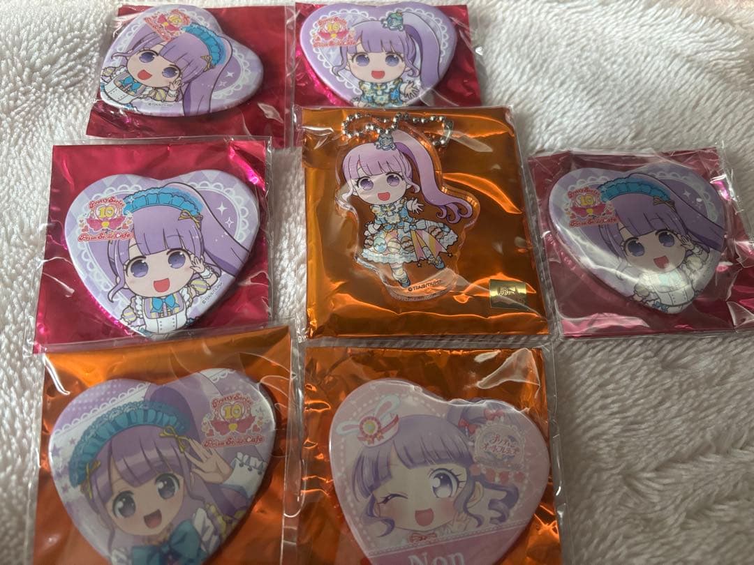 エ*ン様 プリパラ　のん　缶バッジ　アクキー