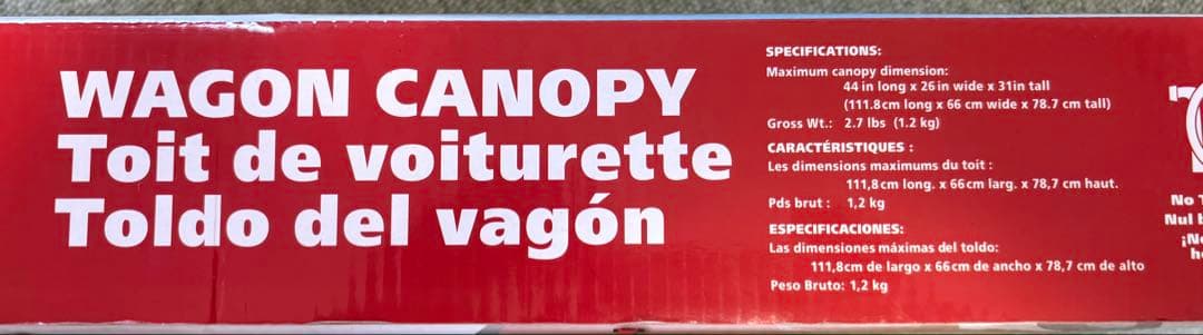 その他 Radio Flyer Wagon Canopy