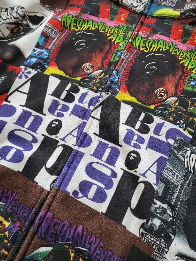 ア ベイシング エイプ フルジップパーカー