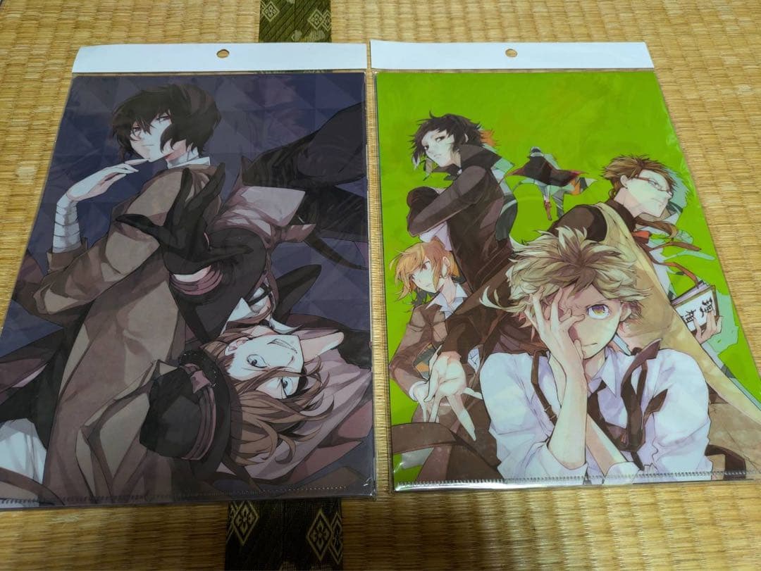 文豪ストレイドッグス　クリアファイル　色紙　グッズセット