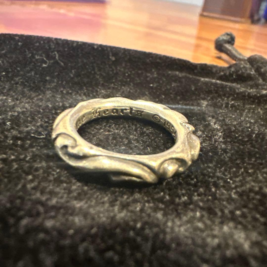Chrome Hearts？スクロールバンドリング シルバー925