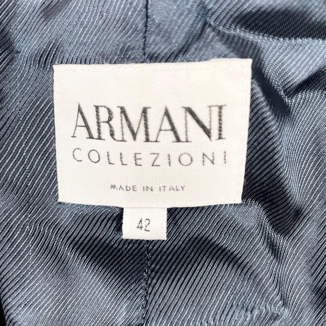 ✨美品 アルマーニ チェスターコート マキシ丈 カシミヤ アンゴラ 希少XL