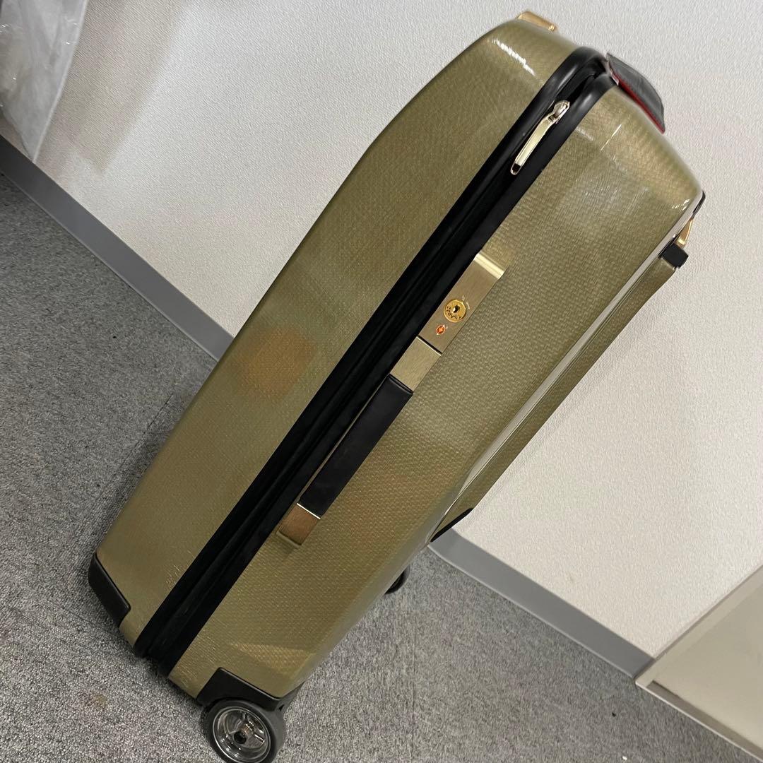 サムソナイト ブラックレーベル 大容量 ゴールド スーツケース