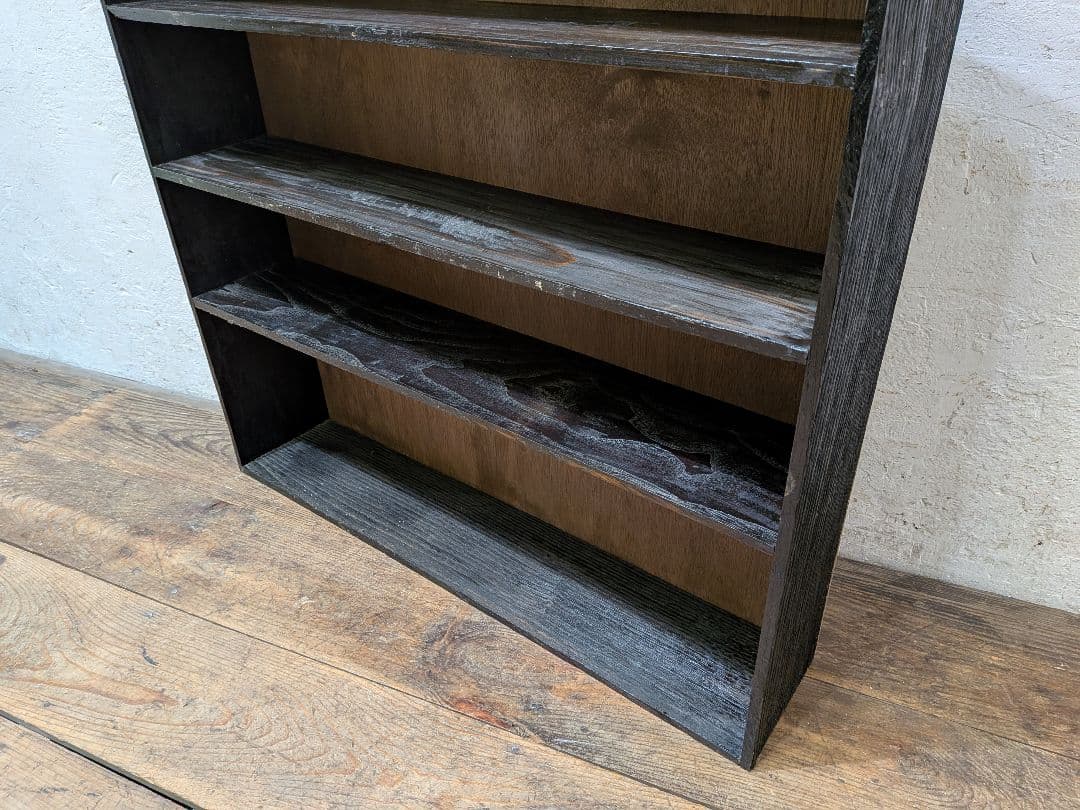 1131 ビンテージ　薄型　ディスプレイラック　飾り棚　陳列棚　小物入れ　レトロ