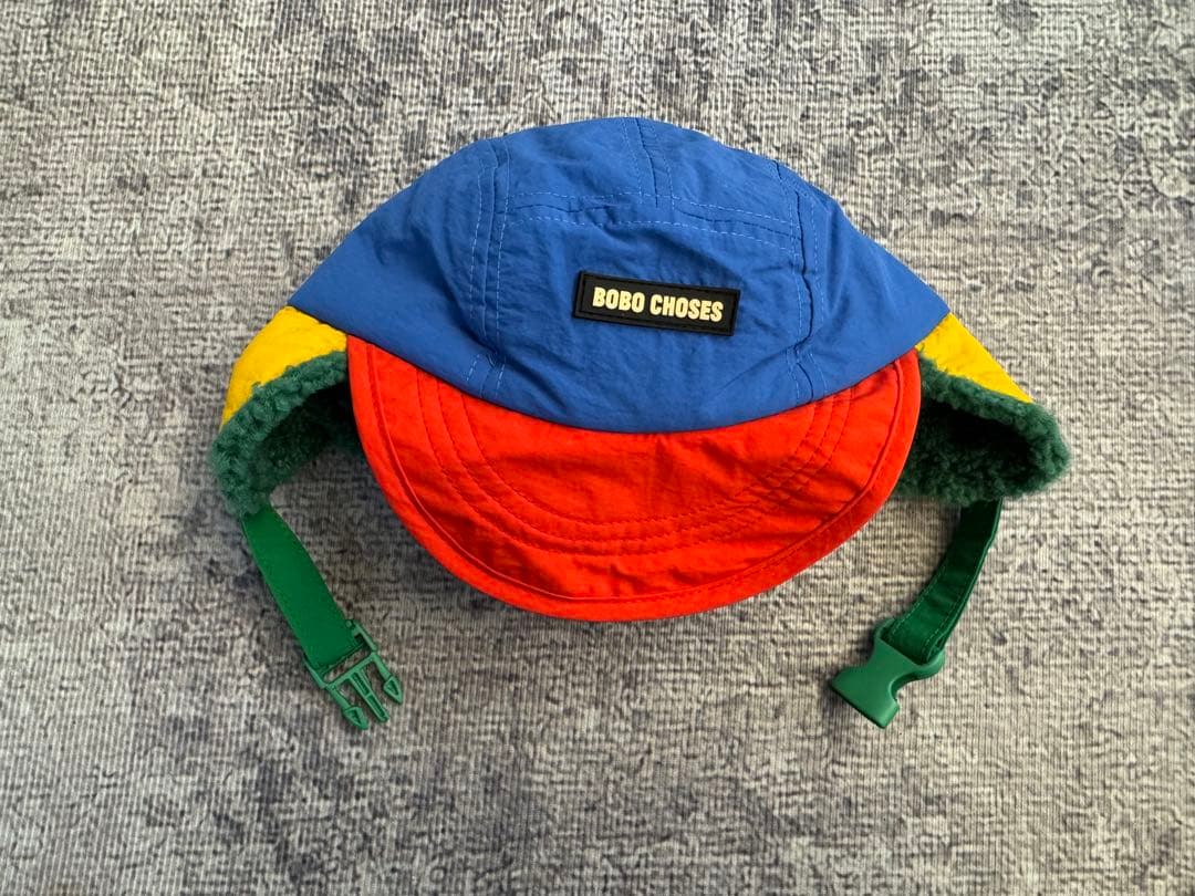 帽子 BOBO CHOSES colorblock winter cap