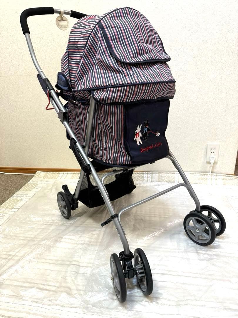 ✨美品✨リサとガスパールの可愛い❤️ペットバギー カート