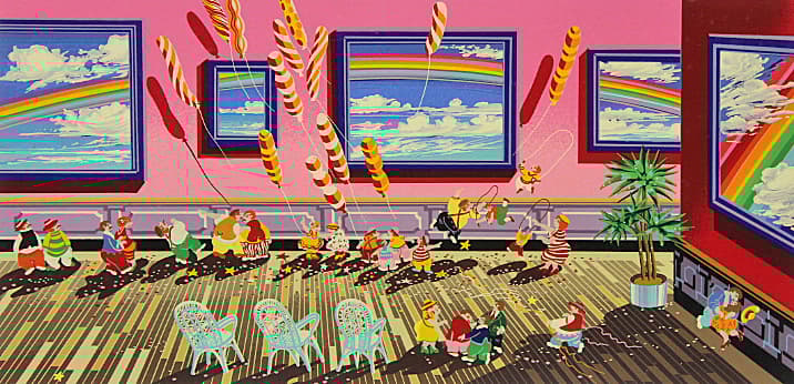 ヒロヤマガタ【エキシビジョン】 シルクスクリーン