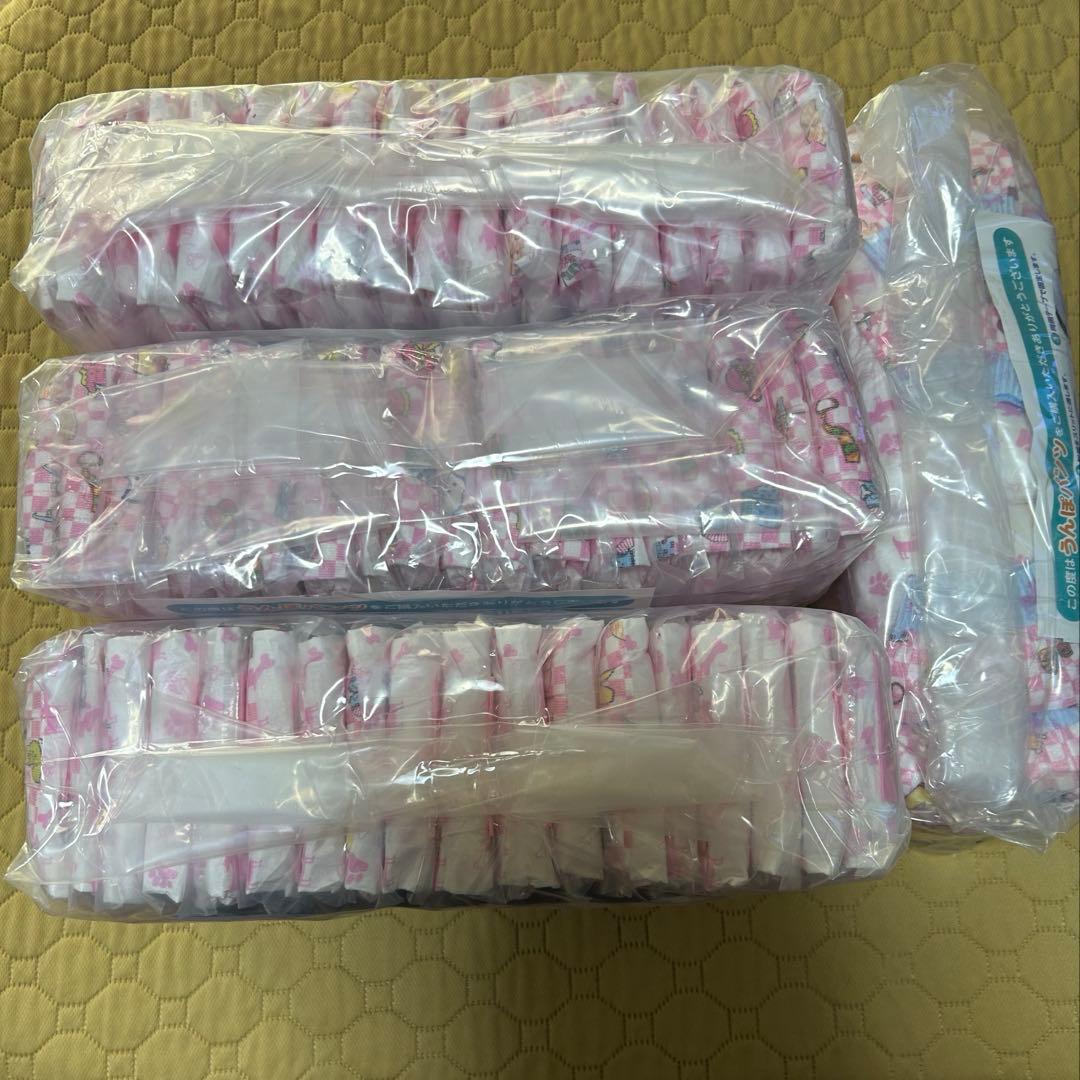 まる　PEPPY うんぽパンツSサイズ　131枚（36枚×3＋バラ23枚）