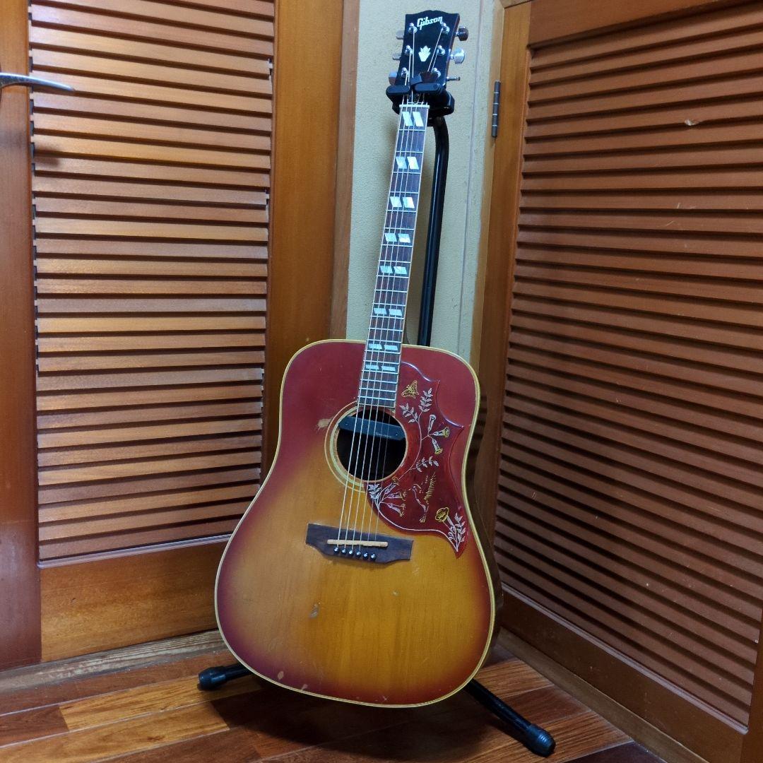 Gibson 1968ハミングバードアコースティックギター サンバースト