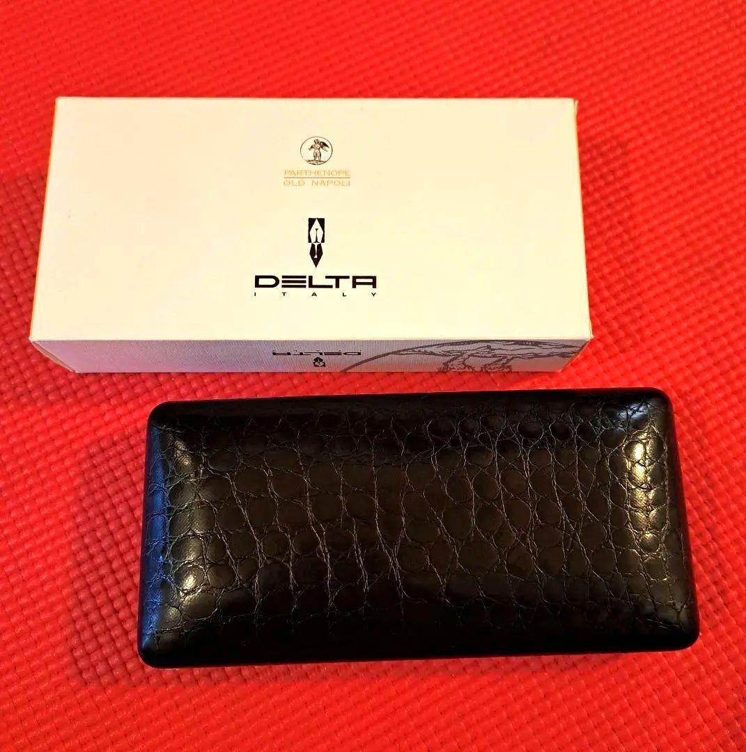 【DELTA】デルタ OLD NAPOLI 万年筆 レザーケース(箱付き)
