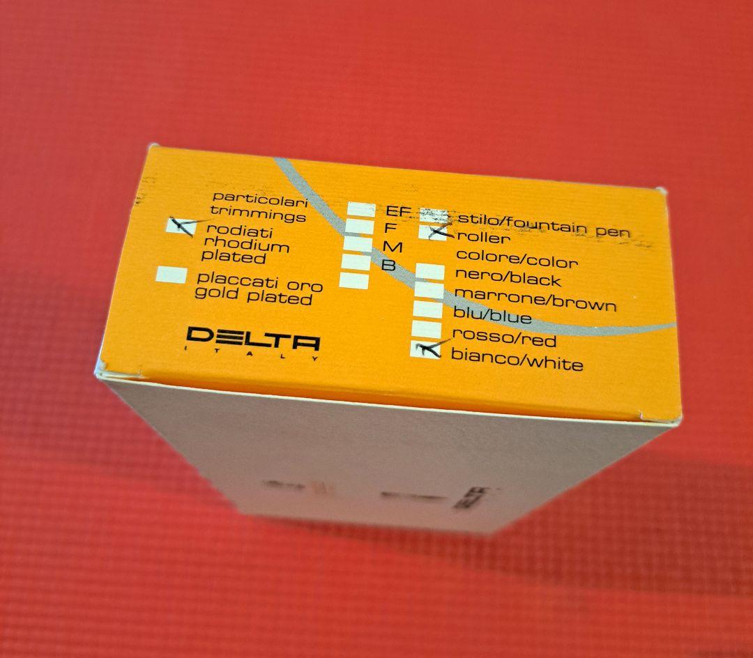 【DELTA】デルタ OLD NAPOLI 万年筆 レザーケース(箱付き)