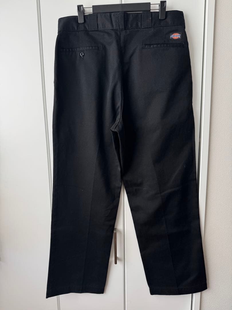 ディキーズ874Dickies黒BLACK USA製TALONファスナー