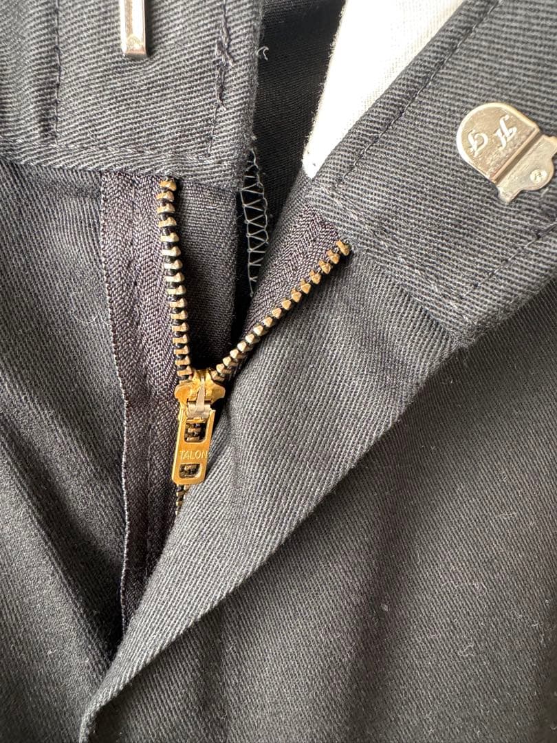ディキーズ874Dickies黒BLACK USA製TALONファスナー