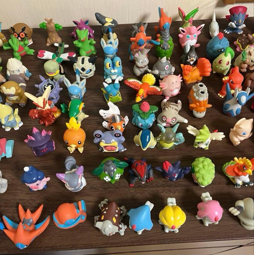 ポケモンキッズ指人形 159体＋モンコレ その他フィギュア 29体 まとめ売り①