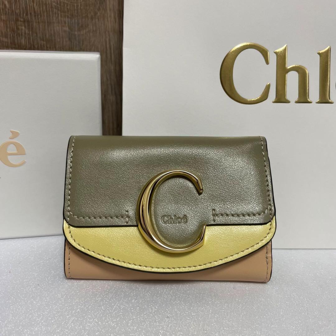 Chloe クロエ C 【新品未使用】ミニ財布 マルチカラー