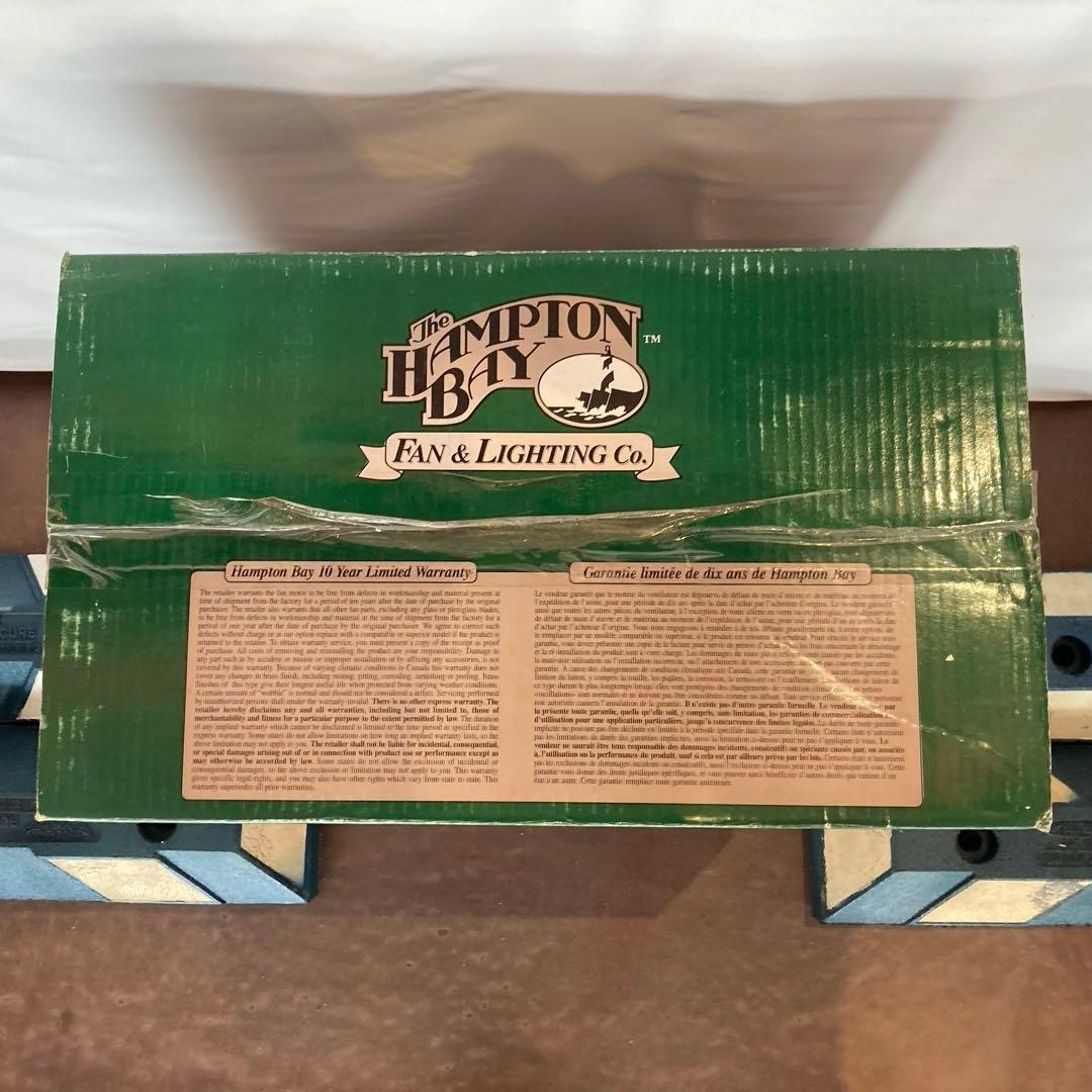 未開封1998Hampton Bay Minuet 30インチ シーリングファン