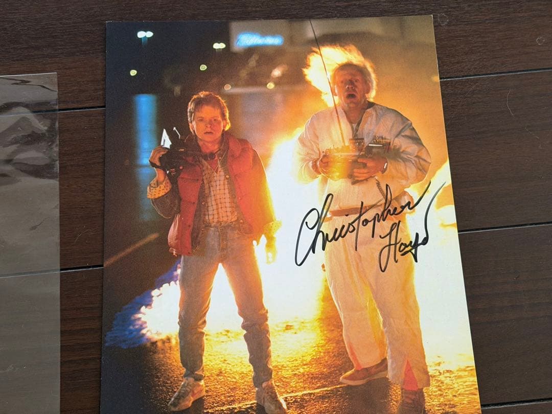 クリストファー・ロイド　ビフ 東京コミコン2024 2025コミコン サイン