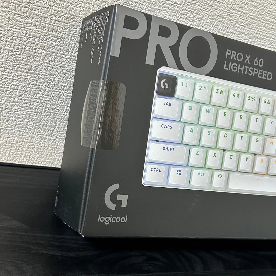 未開封　PRO X 60 LIGHTSPEEDワイヤレスゲーミングキーボード