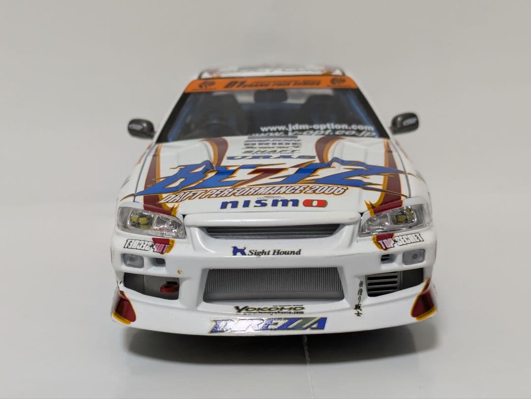 ホットワークス 1/24 ブリッツ D1 スカイライン ER34 2006仕様