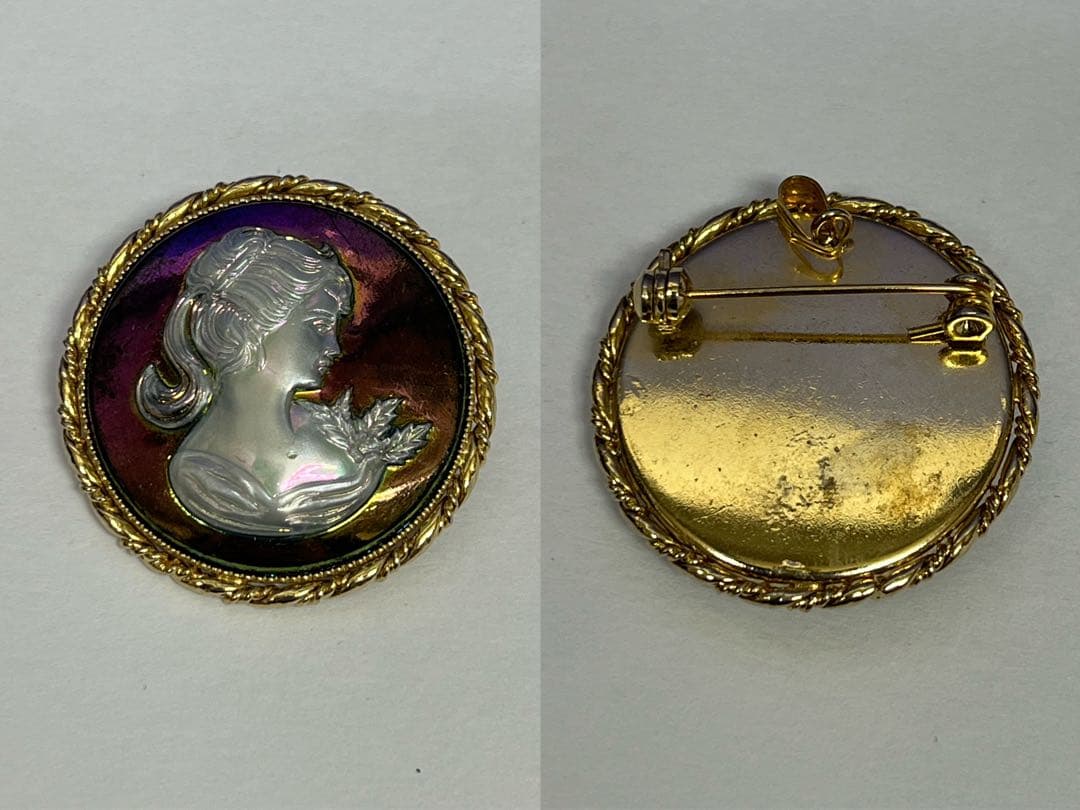 カメオ　ブローチ　まとめ　15点