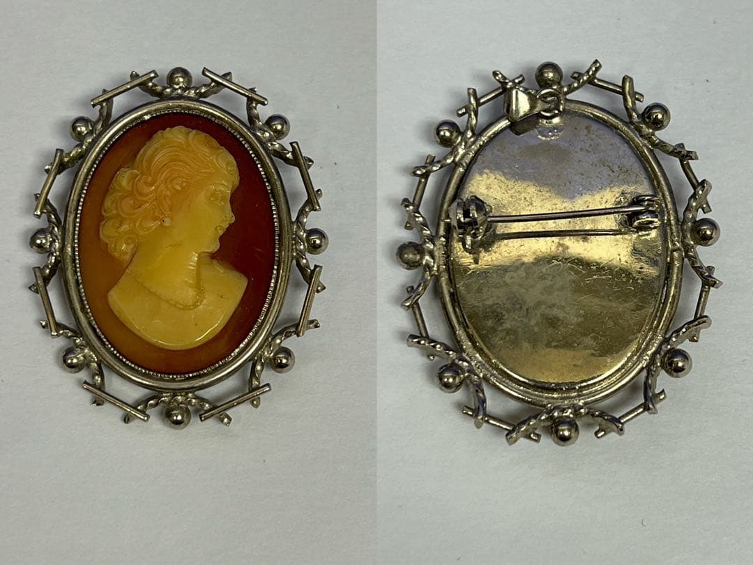 カメオ　ブローチ　まとめ　15点