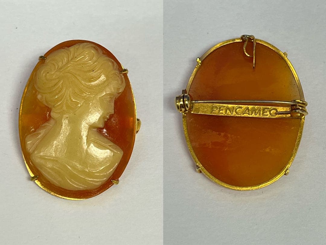 カメオ　ブローチ　まとめ　15点