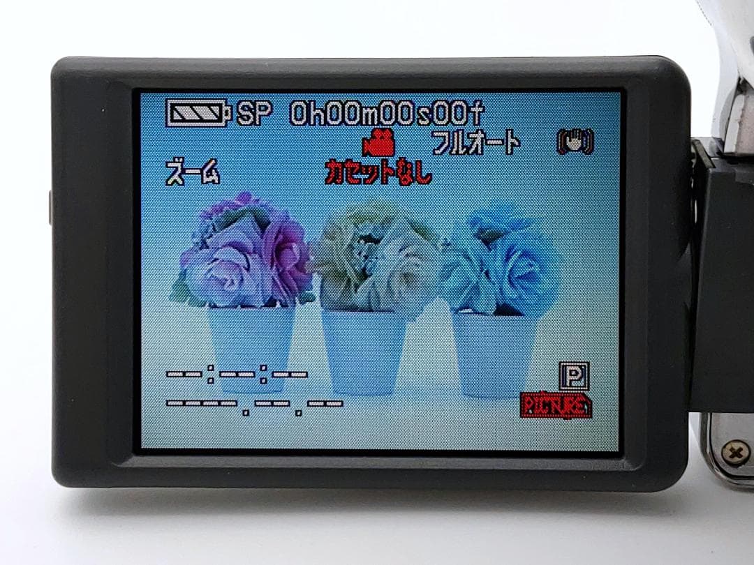 miniDVのダビングに Panasonic ビデオカメラ NV-GS55