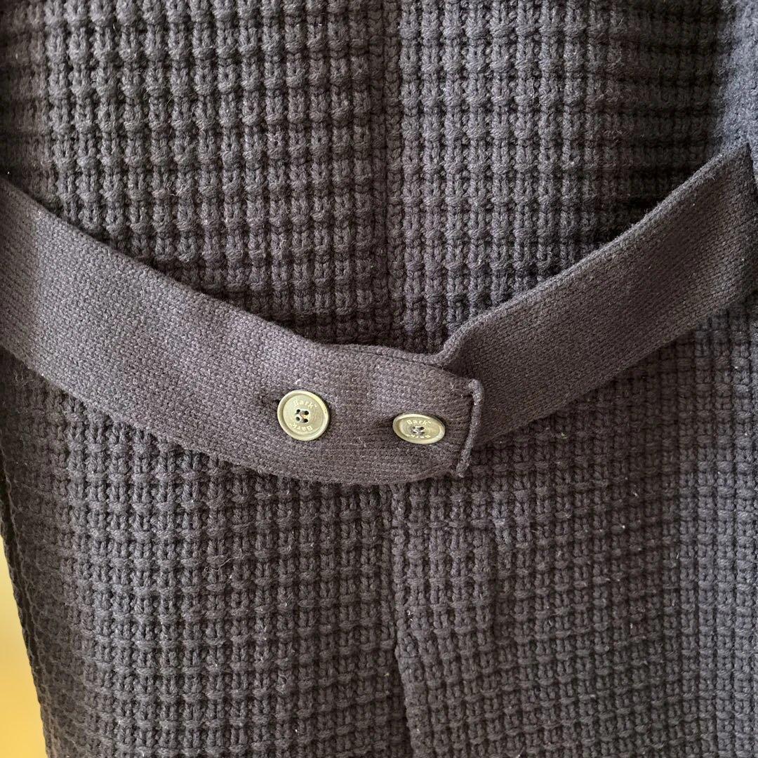 Bark ネイビー M ボタン付きジャケット