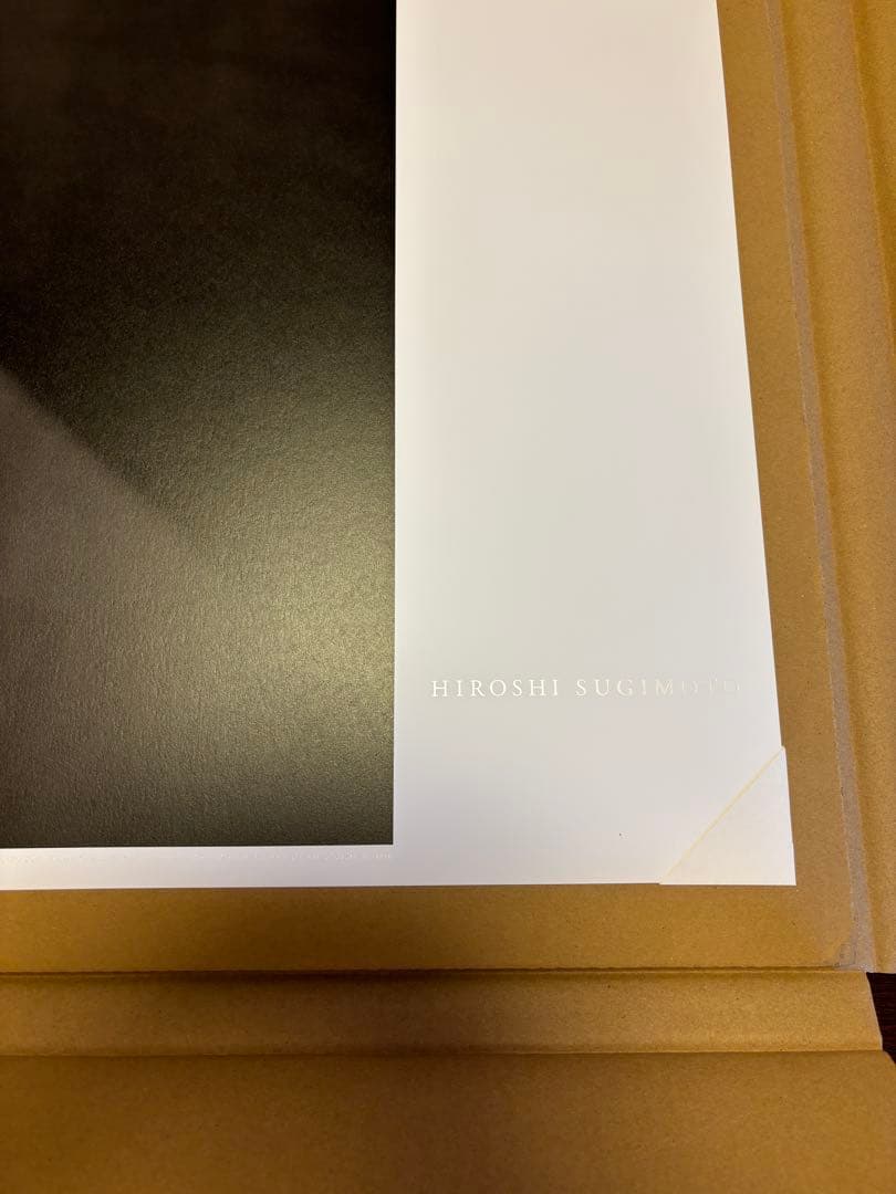 杉本博司　真作　ポスター　『大きな女性像 アルベルト・ジャコメッティ』