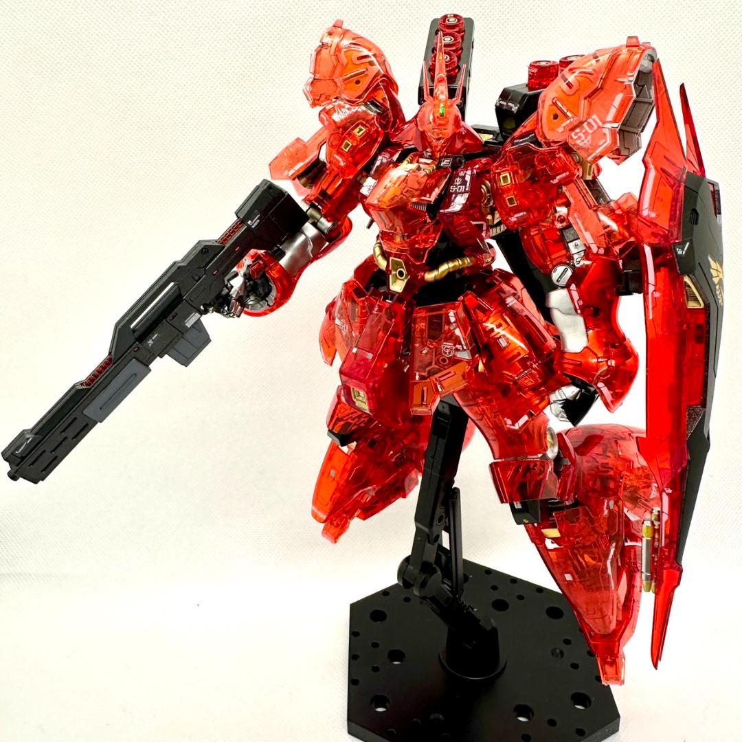 【完成品】RG 1/144サザビー クリア（ガンダムベース限定）